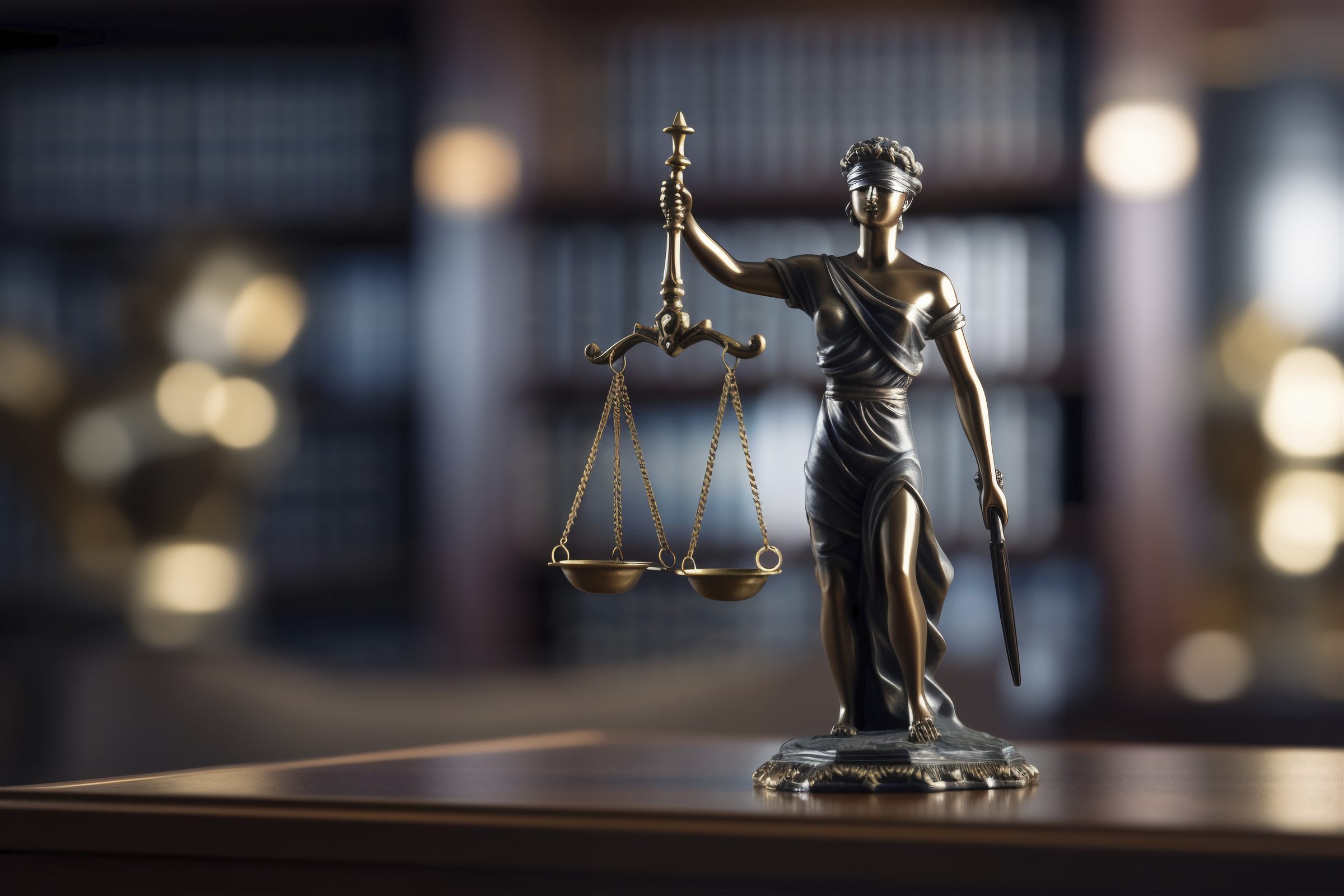 Estátua da Justiça — Baronti & Souza Advogados